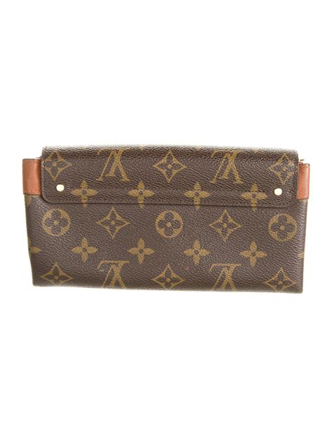 LV Monogram Coated Canvas Elysee Wallet 